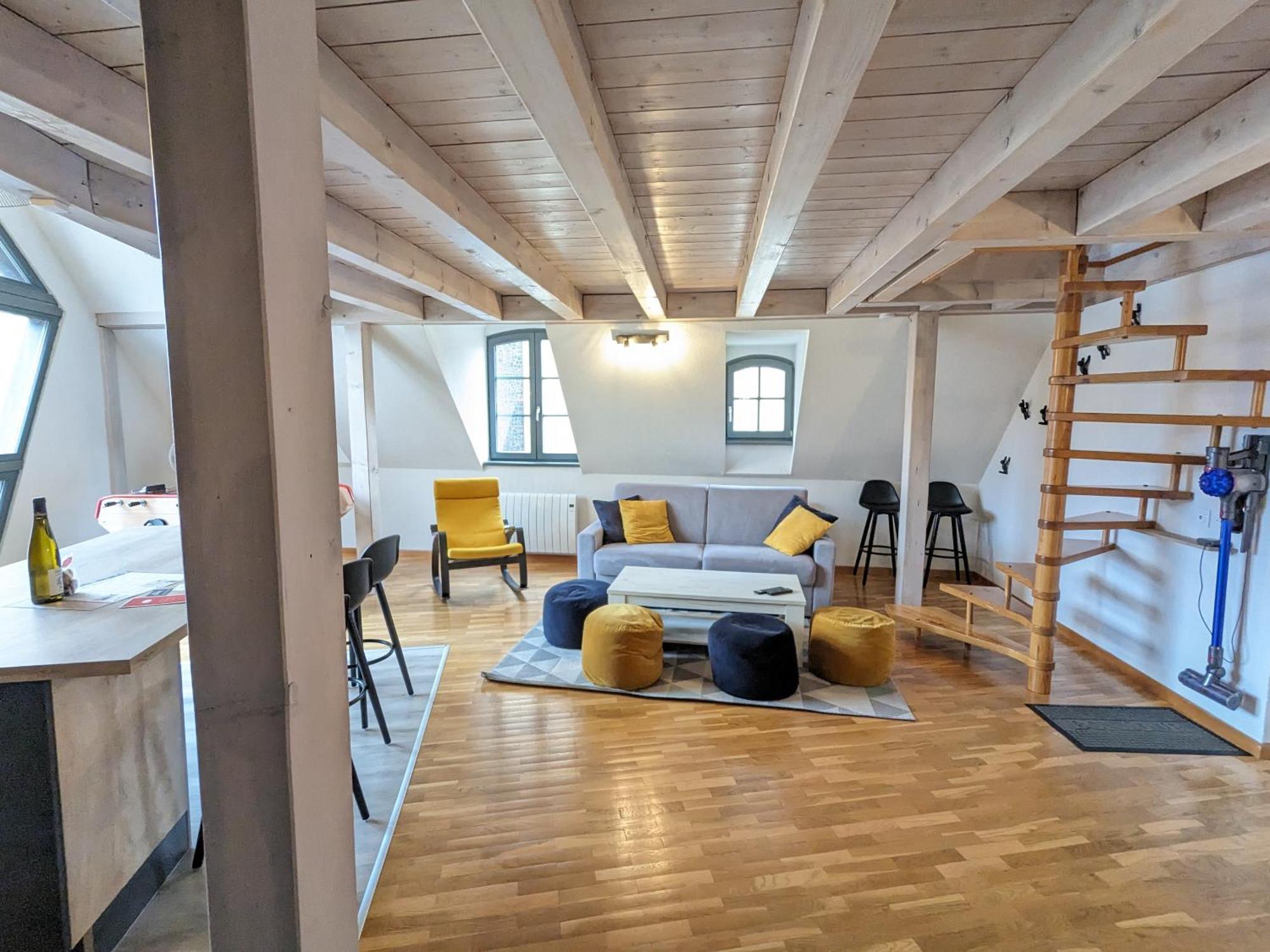 אגויסהיים Appartement Le Ch'Ti Alsacien מראה חיצוני תמונה
